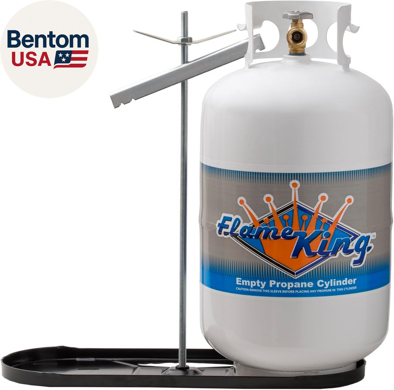 Dual RV Propane Tank Cylinder Rack for Rvs and Trailers for 30Lb Tanks – KT30MNT