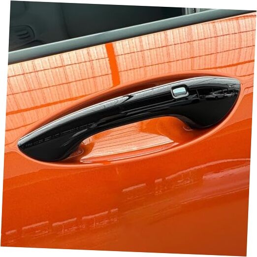 Car Door Handle Covers Trim Compatible with Chevy Trax 2024-2025 Glossy Black