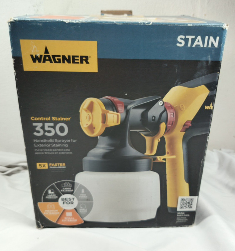 WAGNER Control Stainer 350 HVLP Handheld Sprayer