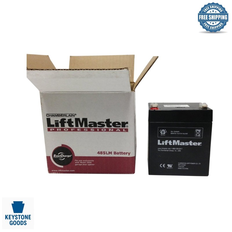 LiftMaster 485LM Battery Backup System – OEM Garage Door Opener Replacement