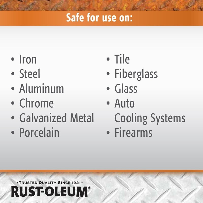Rust-Oleum 215215 Stops Rust Rust Reformer Spray, 10.25oz, Black,‎Rust Resistant gallery