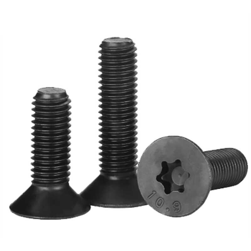 M4 Torx Screw 10.9 Grade Inner Plum Slot Countersunk Flat Head Screws Bolt