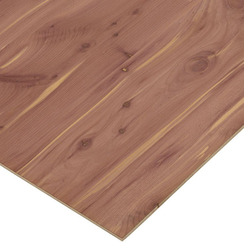 1/4 In. X 2 Ft. X 4 Ft. Purebond Aromatic Cedar Plywood Project Panel (Free Cust
