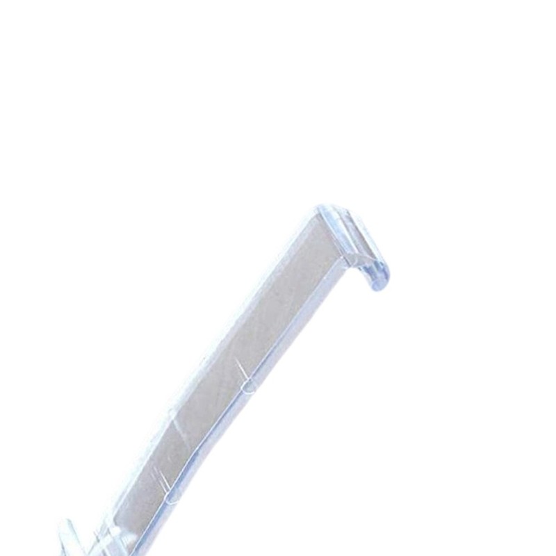 3 Inch Horizontal Blind Valance Replacement Clips Clear Plastic ABS Material gallery