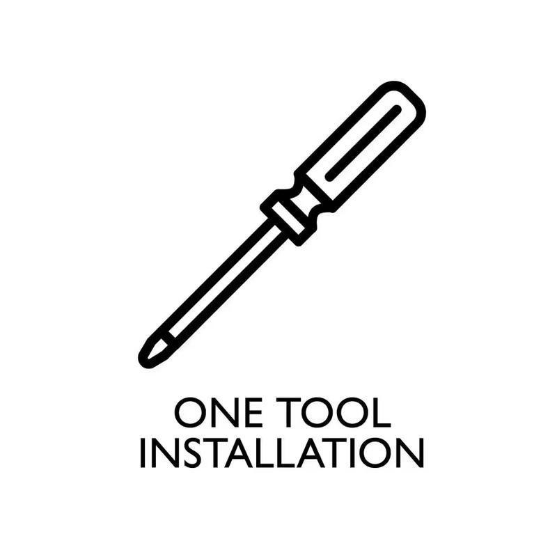 Single Cylinder Satin Nickel Deadbolt Thick Door Extension Kit with Handleset gallery