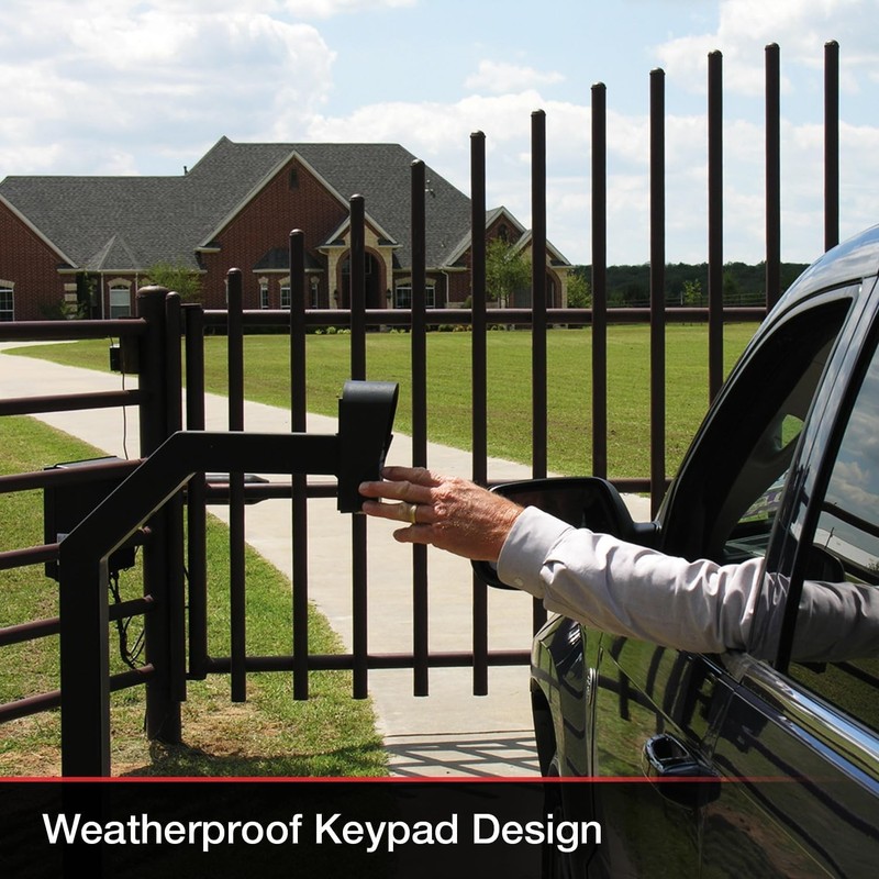 Programmable Wireless Digital Keypad FM137 - 25 Codes & Water Resistant Design gallery