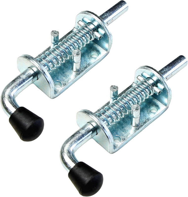 Spring Pin Latch Lock Assembly for Utility Trailer Gate (Pack of 2) 1/2" gallery