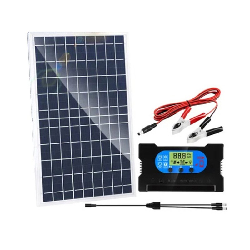 10W Outdoor Solar Controller Set with Dual Chip for Fast Mobile and EV Charging gallery