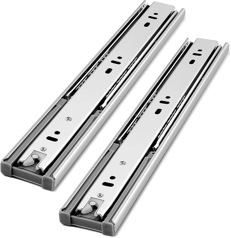 24″ Soft Close Drawer Slides – 10 Pairs Heavy Duty Hydraulic Glides