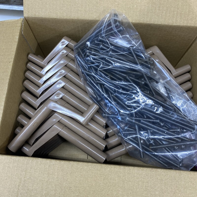 Dealer Lot Mobile Home/RV Brown Plastic 2 1/2 Inch Window Crank Handle 100 Count