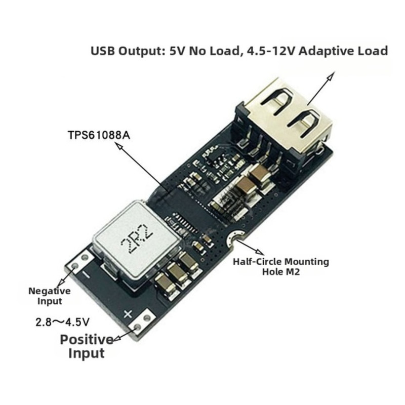 2PCS TPS61088A Boost Converter Module 2.8V-4.5V to 4.5V-12V 24W for Phone gallery