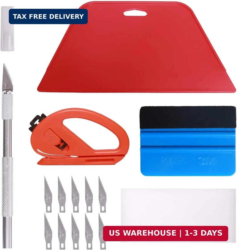 Wallpaper Smoothing Tool Kit, Multi-Function 15 Pcs Smoother Tools Set for Conta