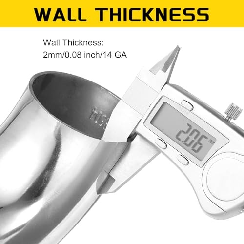 45 Degree Mandrel Bend Elbow with Welding 40mm(1-9/16") OD x 14 GA/0.08" T 1 gallery