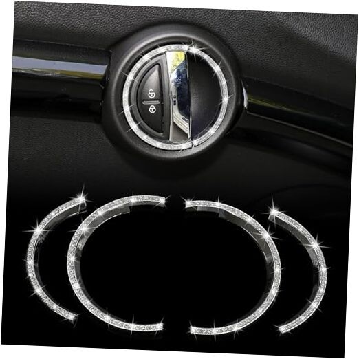 Bling Car Inner Door Handle Cover Compatible with Mini Cooper Clubman