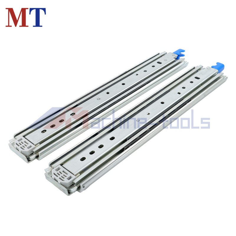 16" Drawer Slides With Locking Mechanism 500lb Full Extension Tool Box gallery