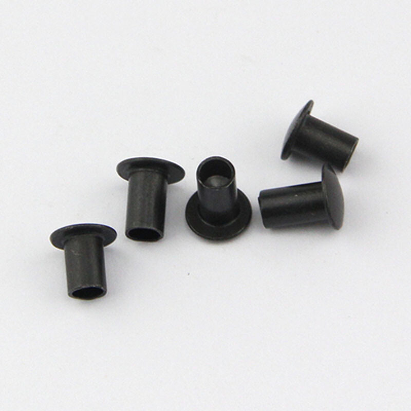 M3 M4 Truss Half Hollow Rivet Large Flat head Rivets Black 4-30mm Length