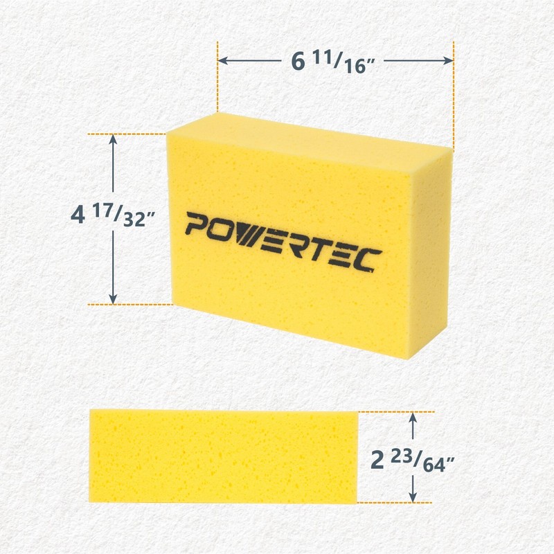 Large Square Grout Sponge – Professional Tile Grout Removal Cleaning Sponge, 4PK gallery