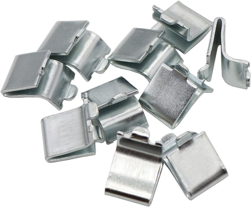 Adjustable Steel Pilaster Shelf Clip Support, Shelving Bracket Clips for Metal a