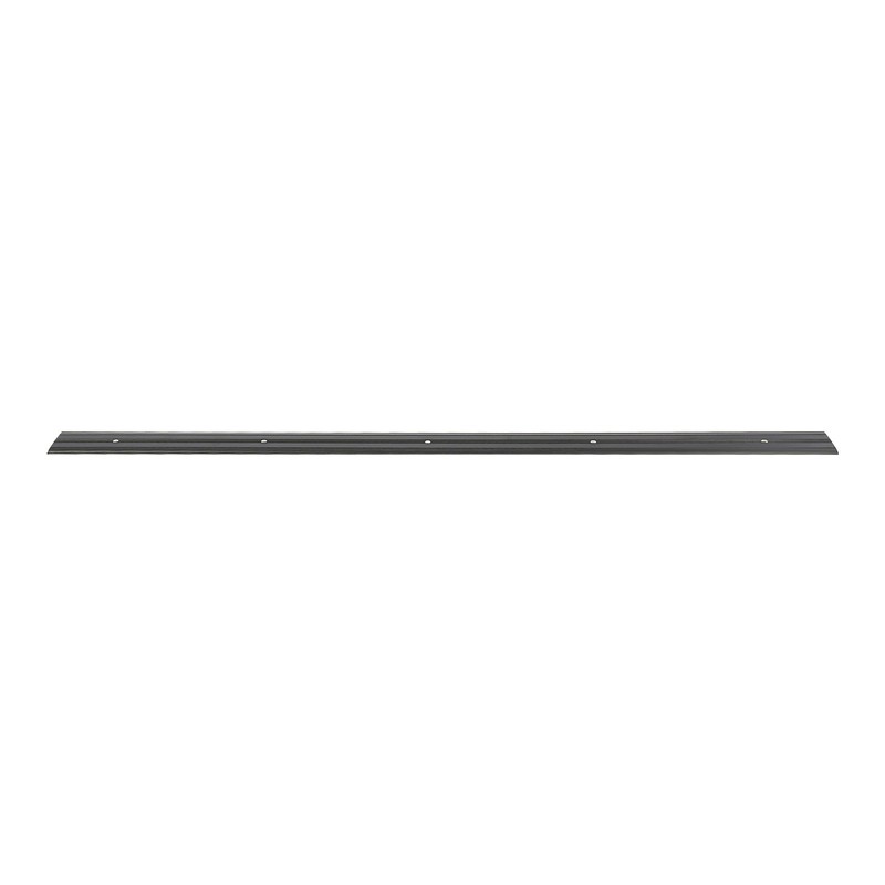 Aluminum Door Threshold Transition Strip Black 90 × 6 × 1 cm Set of 5 gallery