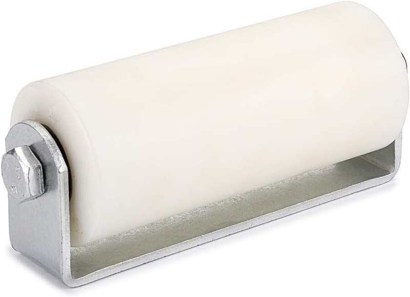 Skelang 6″ Slide Gate Guide Roller with Post Welded Bracket