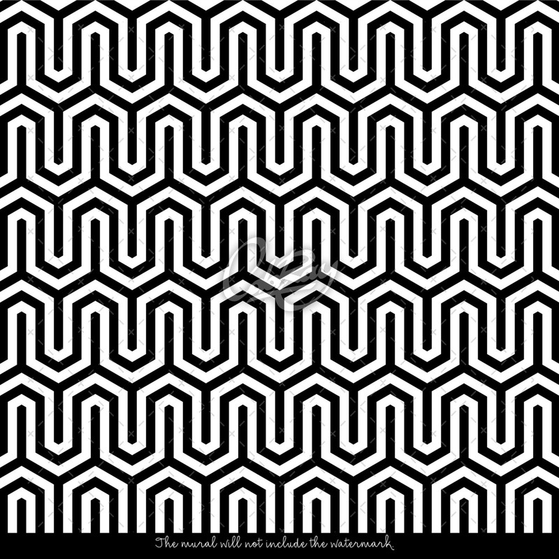 Geometric pattern Minimalist Wall mural Scandinavian decor removable wallpaper gallery