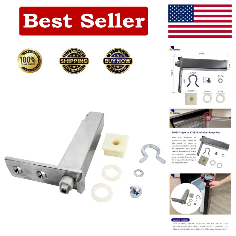 TOP Door Hinge Cartridge Fits for True Both (870837 Right & 870838 Left Side)