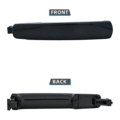 1pc Rear Left/Right or Front Passenger Side Black Exterior Door Handle gallery