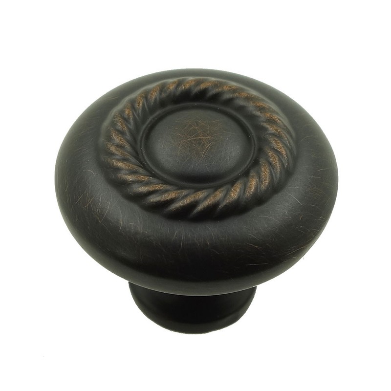 Set of 50 Solid Traditional Rope Kitchen Cabinet Knob Pull Drawer Closet Pantry