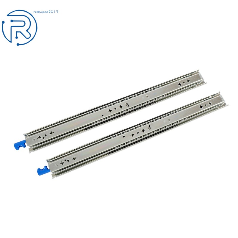1 Pair 22 Inch With Lock Heavy Duty Drawer Slides 250 Lbs Extension Rails Rail