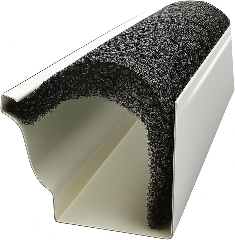 Flo-Free Leaf Guard- 36ft Premium Gutter Guard For 6K Gutters with Patented No