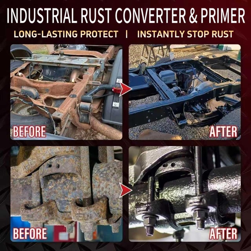Ultimate Rust Prevention - 35 oz Matte Black Paint with Built-In Primer & Brush gallery