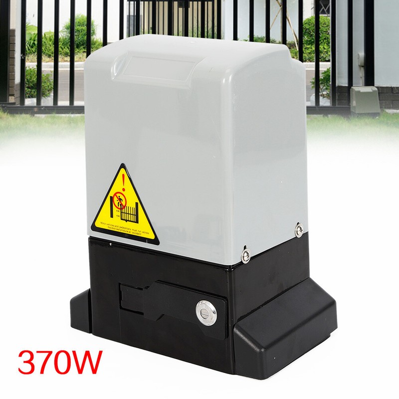 Electric Automatic Sliding Gate Opener 1400Lbs Motor Remote Kit 220V 370W New gallery