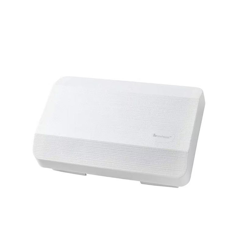 2-Note Modern Textured Design Wired Doorbell Chime, White gallery