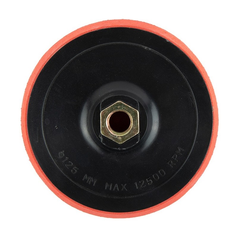 5 Inch Polishing Sander Backer Plate Napping Hook&Loop Sanding Disc Pad gallery