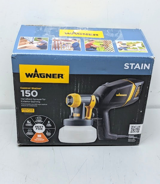 Wagner Control Stainer 150 Handheld HVLP Stain Sprayer for Exterior Staining