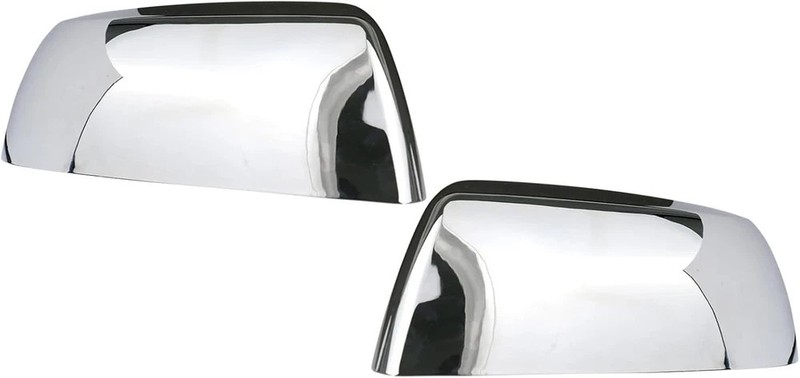 Outer Rear View Mirror Cover Cap Front Driver Passenger Side for Tundra Chrome