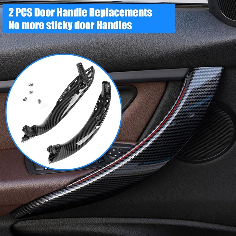 2 Pcs Left &Right Front Door Pull Handle for BMW 320i,328i,330i,335i F30/F31 gallery