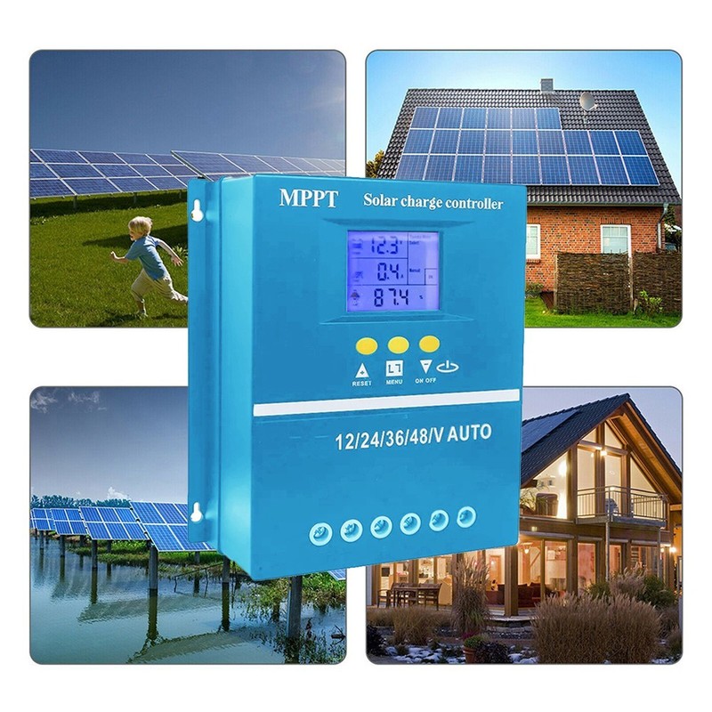 PV Charger Controller Compatible With GEL Battery Dual USB Charging Ports gallery