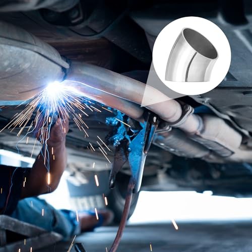 45 Degree Mandrel Bend Elbow with Welding 40mm(1-9/16") OD x 14 GA/0.08" T 1 gallery