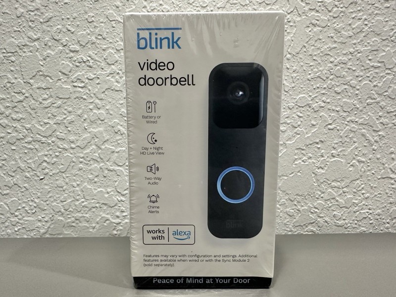 Blink Video Doorbell | TwoWay Audio | HD Video | Motion & Chime | Wireless/Wired