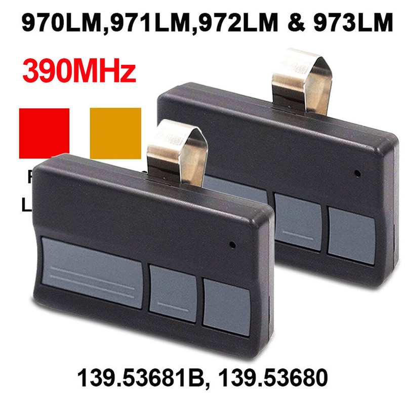 For LiftMaster 971LM 3-Button Security+ Garage Door Opener Remote Control 390MHz
