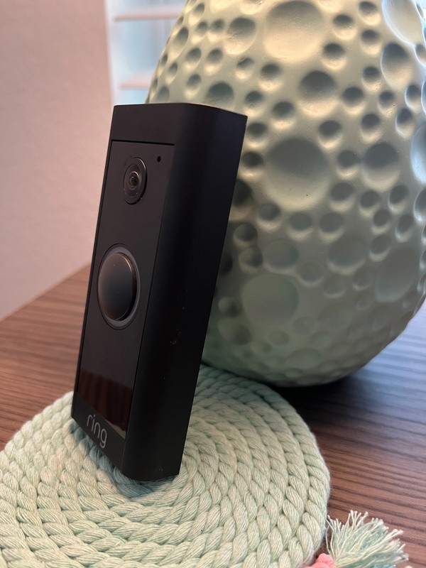 Ring Video Camera Doorbell - Black gallery