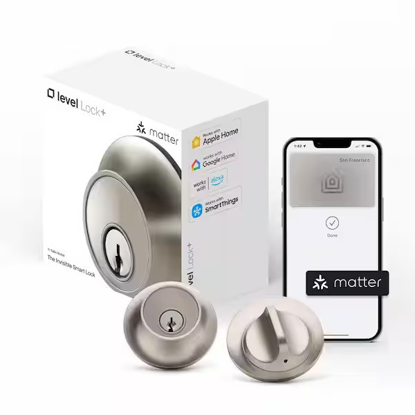 ⭐ (NEW) Level Lock Smart Lock Second Edition – Silver – Fast Shipping