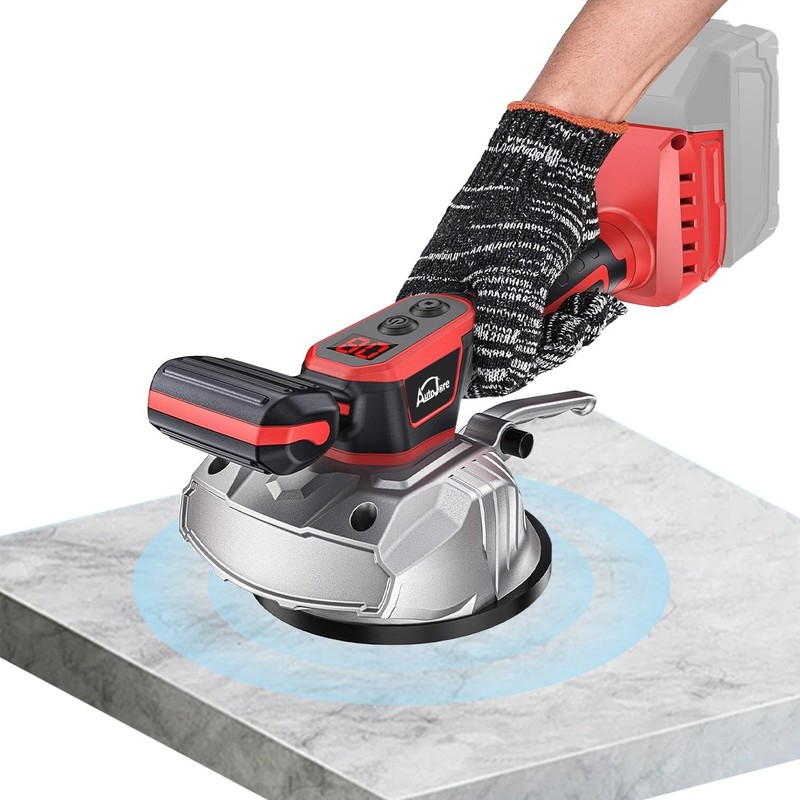 Tile Vibration Leveling Machine for Milwaukee 18V Battery , W/8 Adjustable Speed