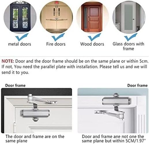 Universal Installation Door Closer - Size 2*#$ gallery