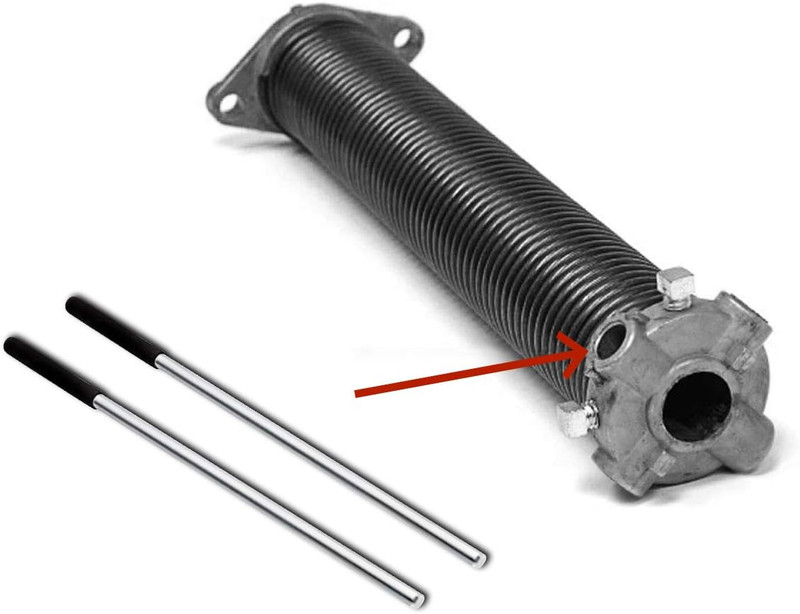 2 Pack Winding Rods with Random Antiskid Handle, Used for Garage Door Torsion Sp gallery