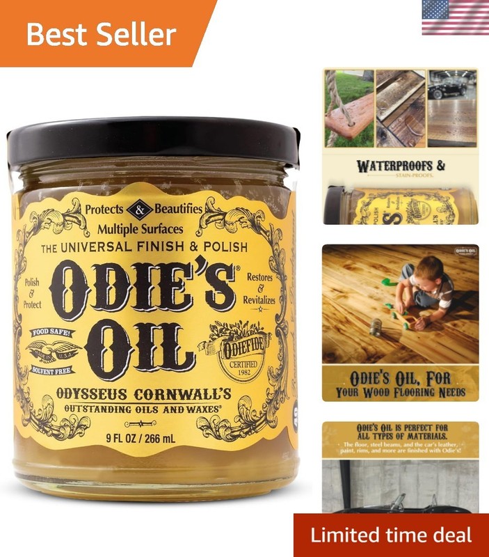 Oil – Universal Finish for Wood, Leather, Plastic, Vinyl, Metal & More – 9 Oz…