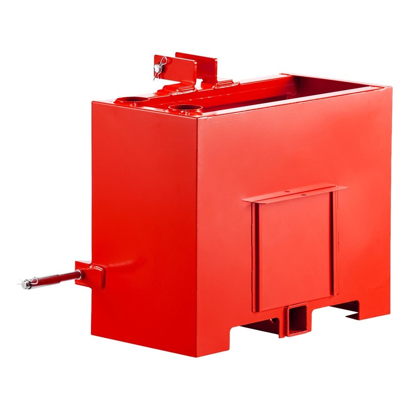 Ballast Box 800lb, 3-Point Cat 1 Slide Door, Steel