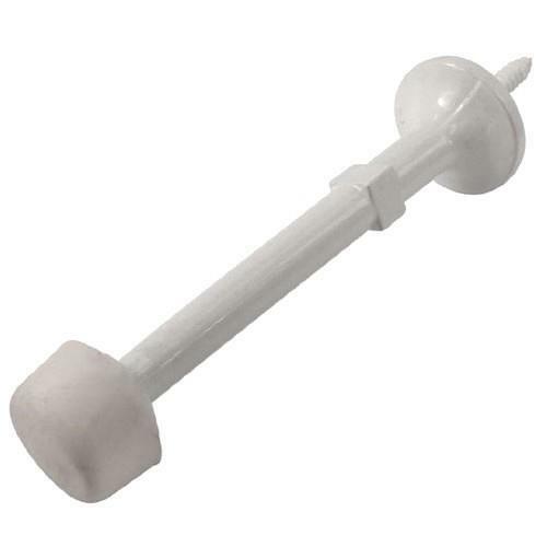 White Rigid Door Stop (2-7/8″ Projection from Wall) Hickory PBH0254-W