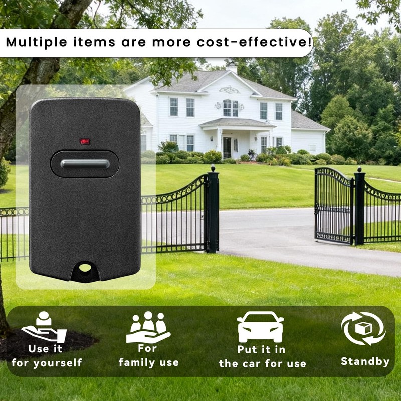 Gate Opener Remote Replacement GTO Mighty Mule FM135 RB741 2 Pack 318MHZ gallery